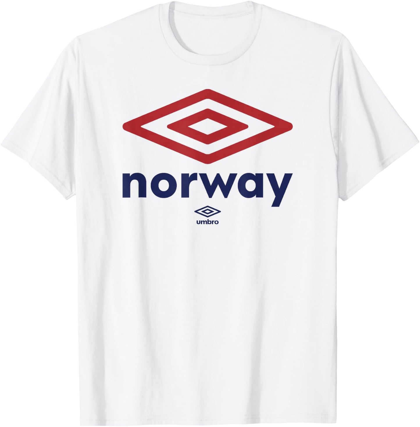 Umbro International Soccer Diamond Norway Logo T-Shirt - T-Shirt | White