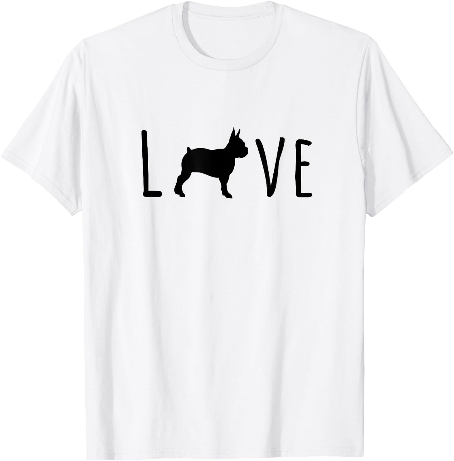 Boston Terrier - Bostie - Dog Dad Mom Pet T-Shirt - T-Shirt | White