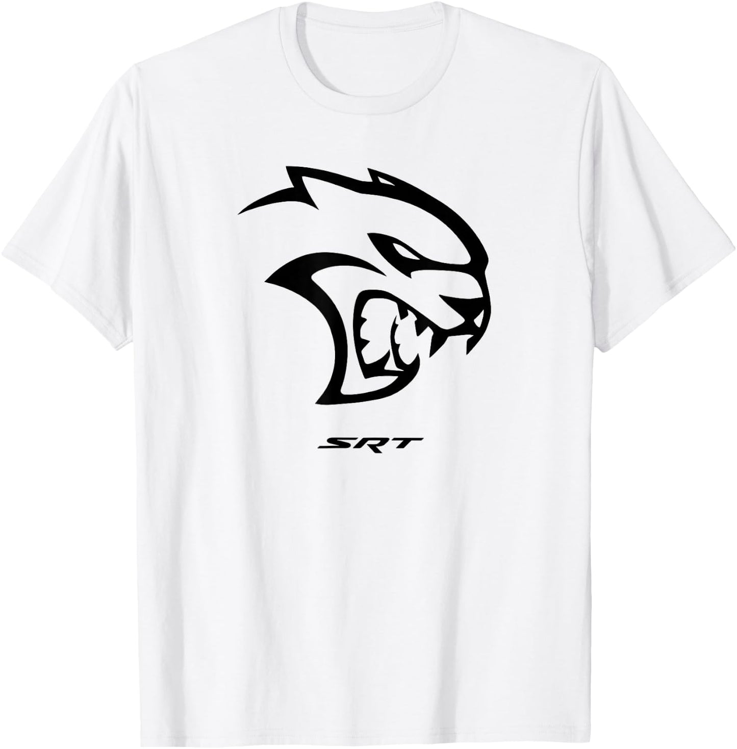 Dodge Hellcat Schwarz T-Shirt - T-Shirt | White