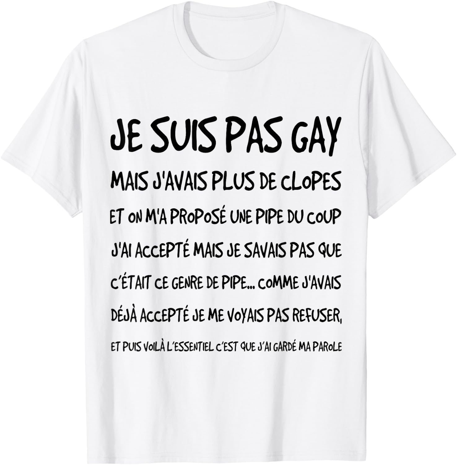 I'm Not Gay But 10, Joke And Humor Of Beauf Gift , white, S T-Shirt - T-Shirt | White