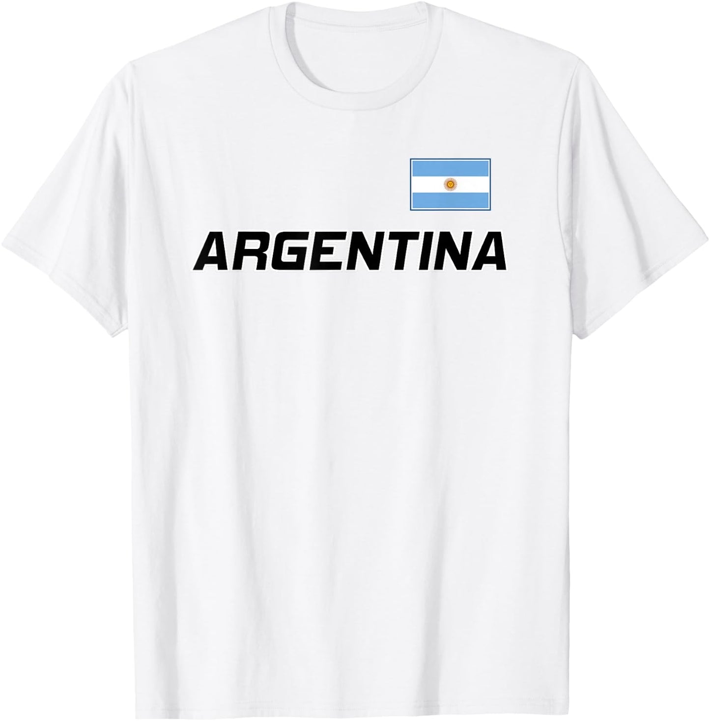 Retro Argentina Shirt Souvenir Argentinian Vintage Throwback T-Shirt - T-Shirt | White