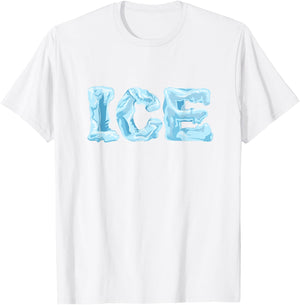 Funny Ice and Fire Costume Halloween 2025 Family Matching , White T-Shirt - T-Shirt | White