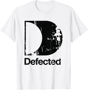 Classic Black Print D Faulty T-Shirt - T-Shirt | White