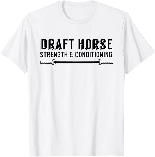 Draft Horse T-Shirt - T-Shirt | White