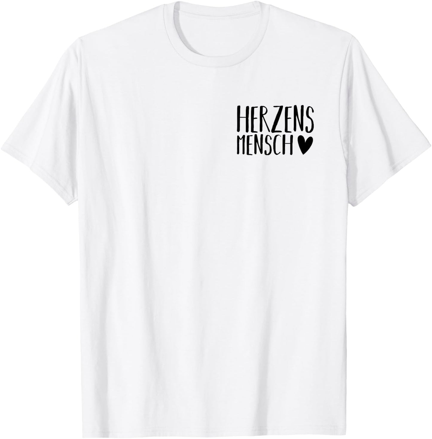 with German Text "Herzensmensch Freundinnen Beste Freundinnen Beste Freundinnen", White T-Shirt - T-Shirt | White