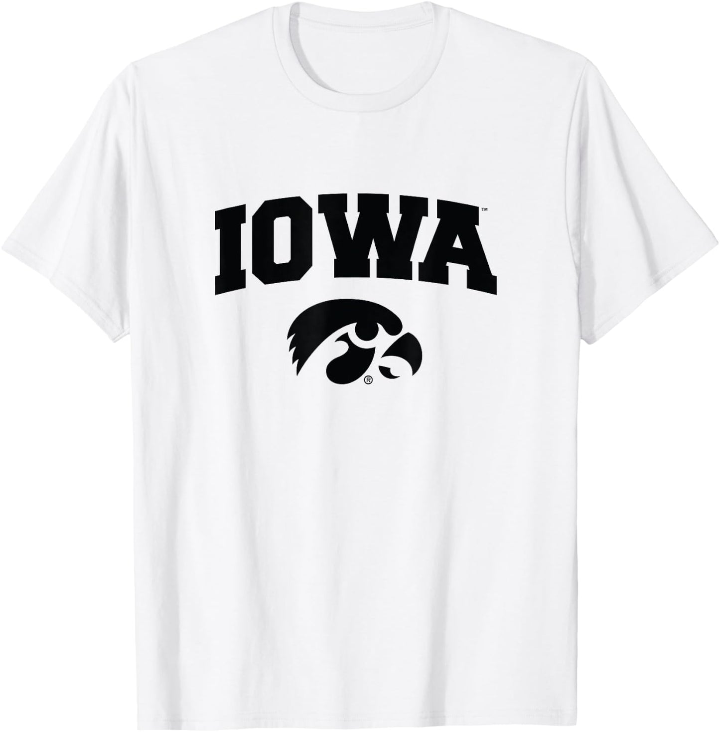 Iowa Hawkeyes | NCAA University of Official | OCIMPIO003 T-Shirt - T-Shirt | White