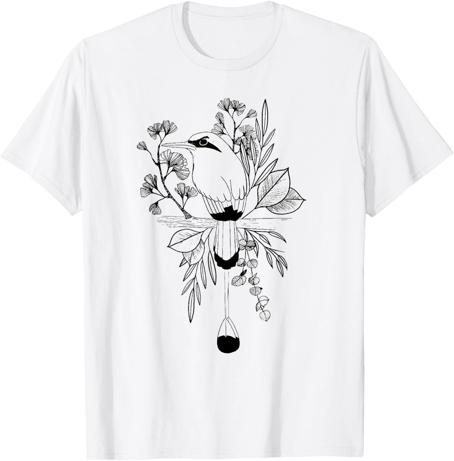 Torogoz bird Ave nacional El Salvador Nicaragua illustration T-Shirt - T-Shirt | White