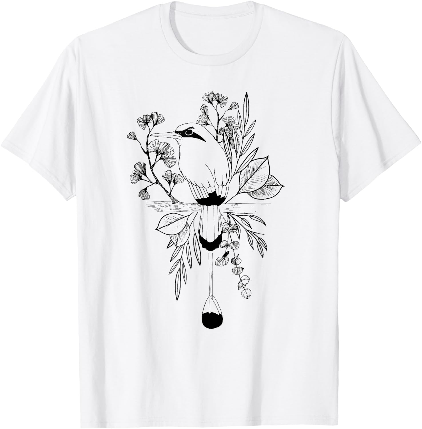 Torogoz bird Ave nacional El Salvador Nicaragua illustration T-Shirt - T-Shirt | White