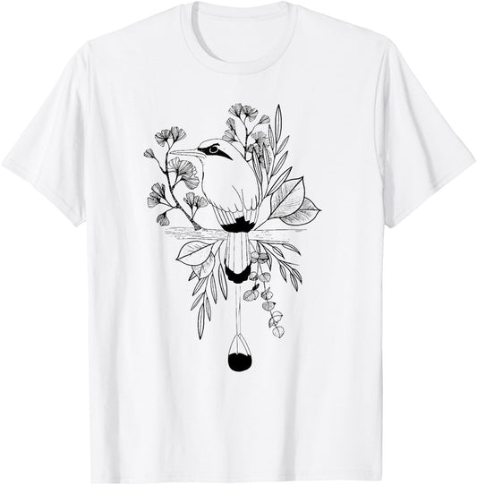 Torogoz bird Ave nacional El Salvador Nicaragua illustration T-Shirt - T-Shirt | White