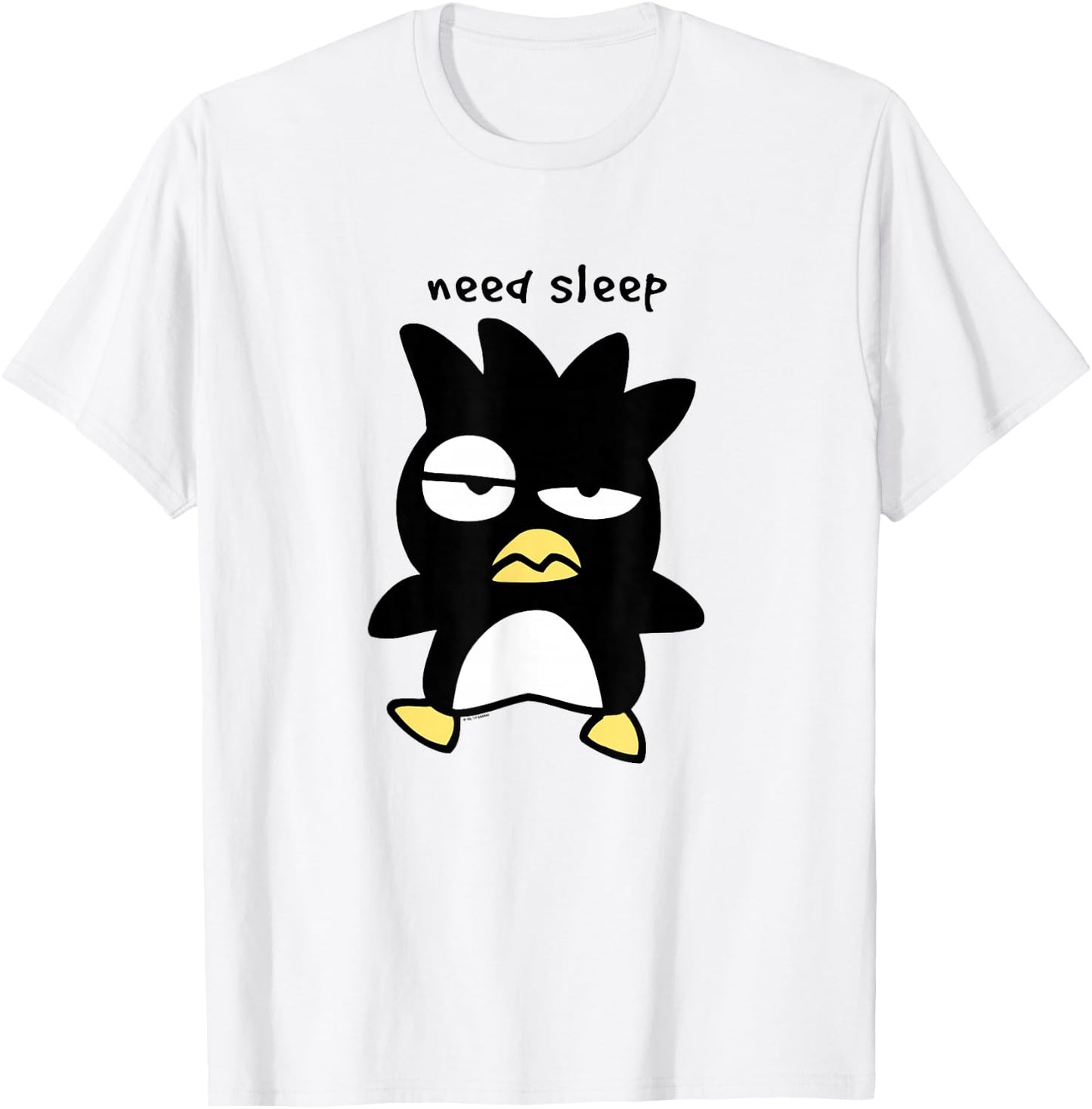 Badtz - Maru "Need Sleep" T-Shirt - T-Shirt | White