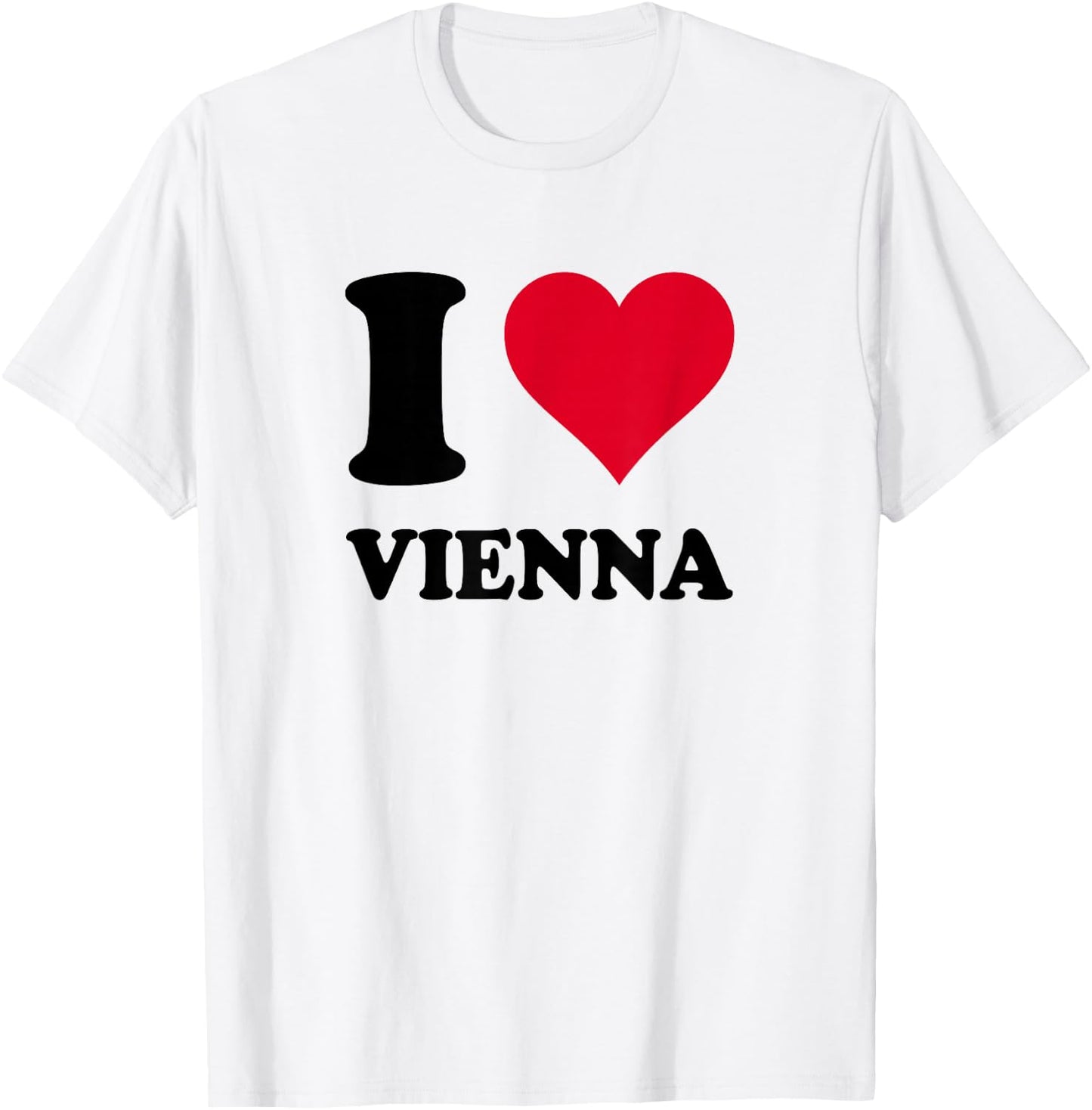Ich Liebe Vienna T-Shirt - T-Shirt | White