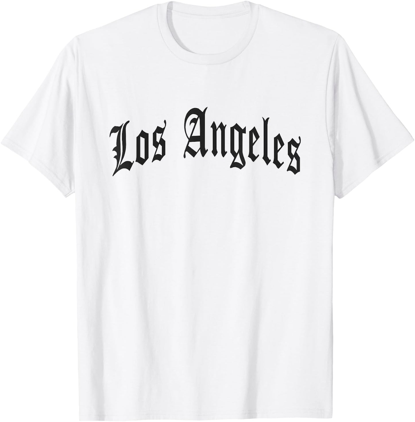 Los Angeles , White T-Shirt - T-Shirt | White