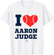 Aaron Judge | New York Baseball Player | MLBAJUD6001 T-Shirt - T-Shirt | White