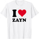 I Love Zayn T-Shirt - T-Shirt | White