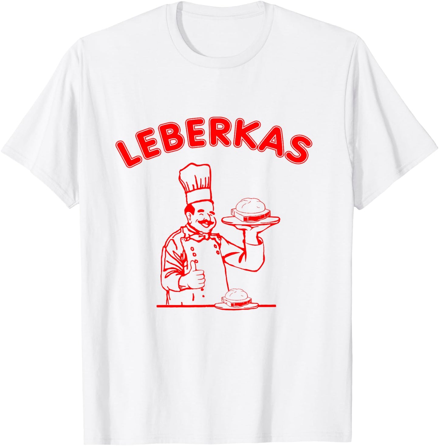 Leberkas Designs , White T-Shirt - T-Shirt | White