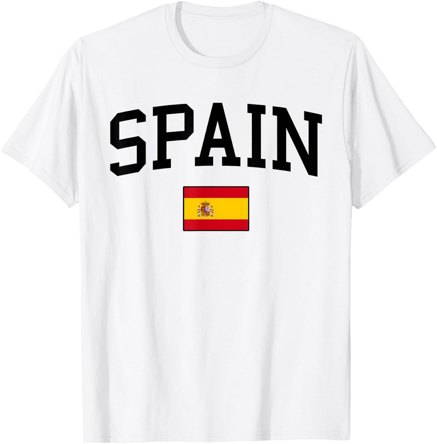 Spanische Flagge, Herren, Damen, Kinder, Spanien T-Shirt - T-Shirt | White