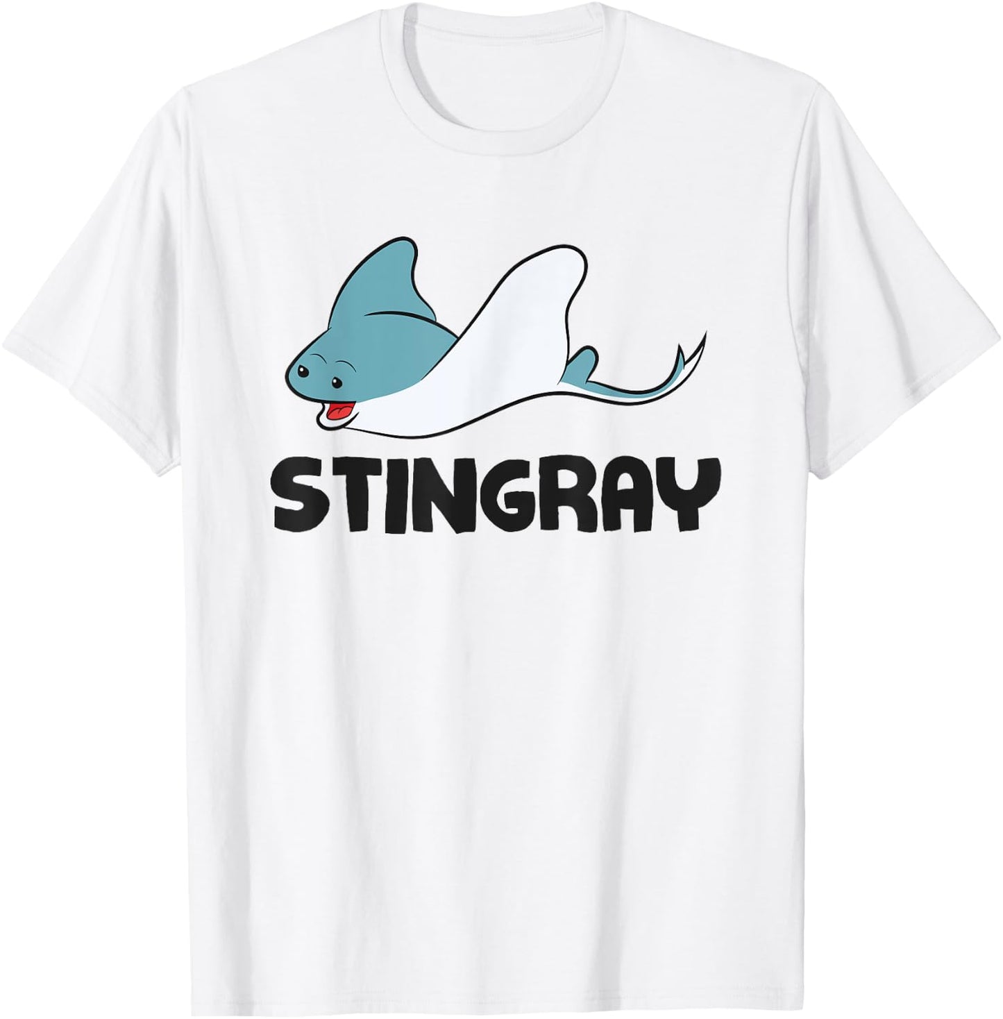 Stingray Ocean Sharks Love Stingrays T-Shirt - T-Shirt | White