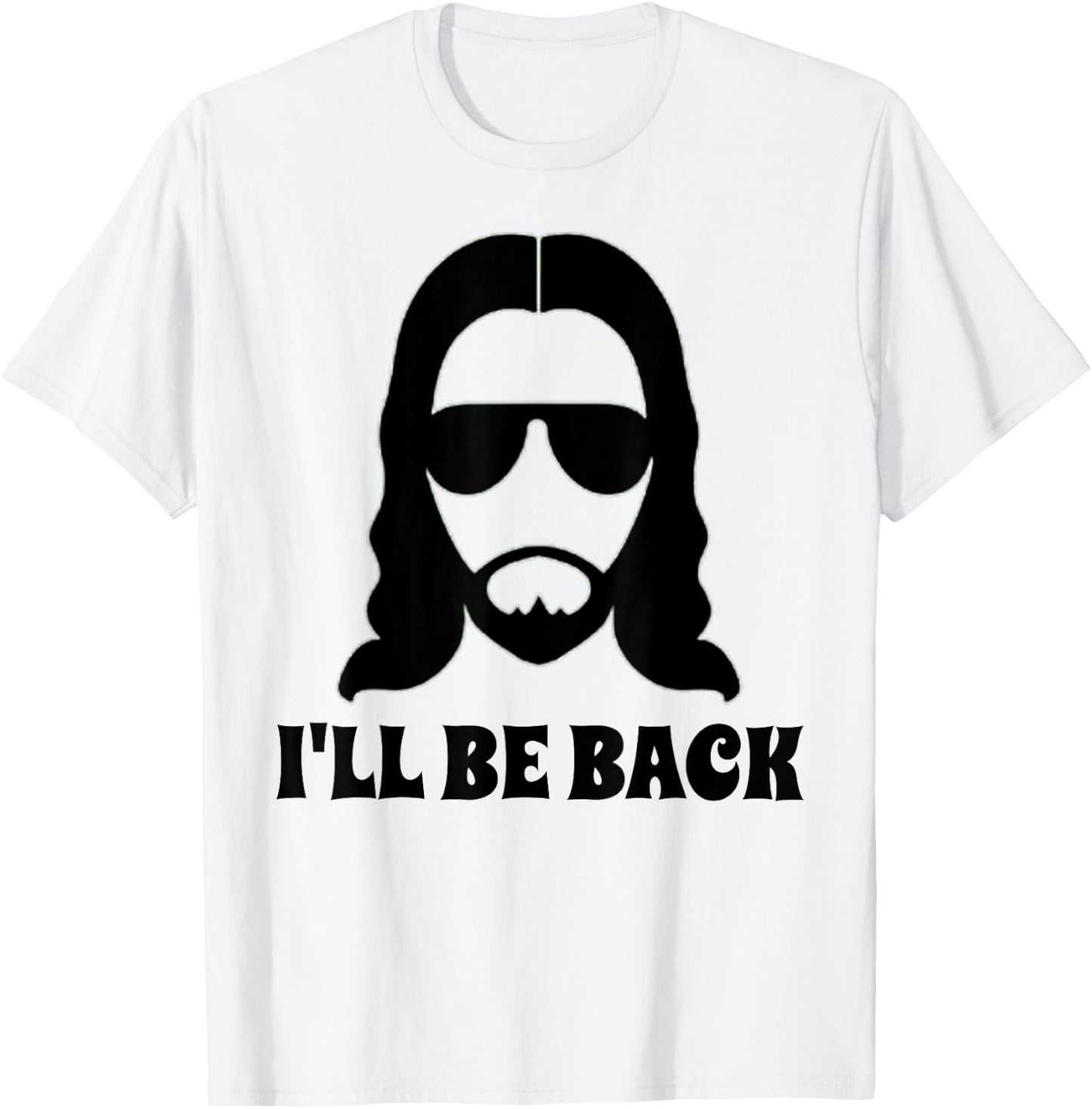 Jesus i'll be Back christian design T-Shirt - T-Shirt | White