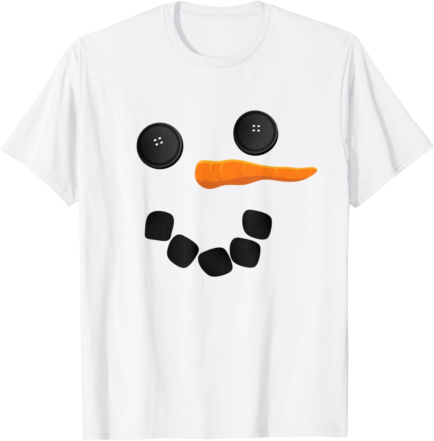 Snowman costume, Novelty for Winter fun Adults & Kids T-Shirt - T-Shirt | White