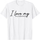 Die Liebe der Frau zu ihrem Ehemann I Love My Husband Married Women T-Shirt - T-Shirt | White