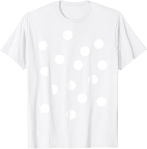 Toadstool Costume Mushroom White Dots Women Men Women , red T-Shirt - T-Shirt | White