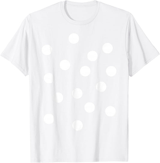 Toadstool Costume Mushroom White Dots Women Men Women , red T-Shirt - T-Shirt | White