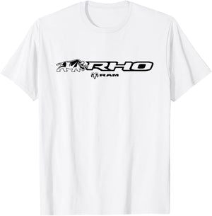 Ram Trucks Ram RHO Logo - Officially Licensed T-Shirt - T-Shirt | White