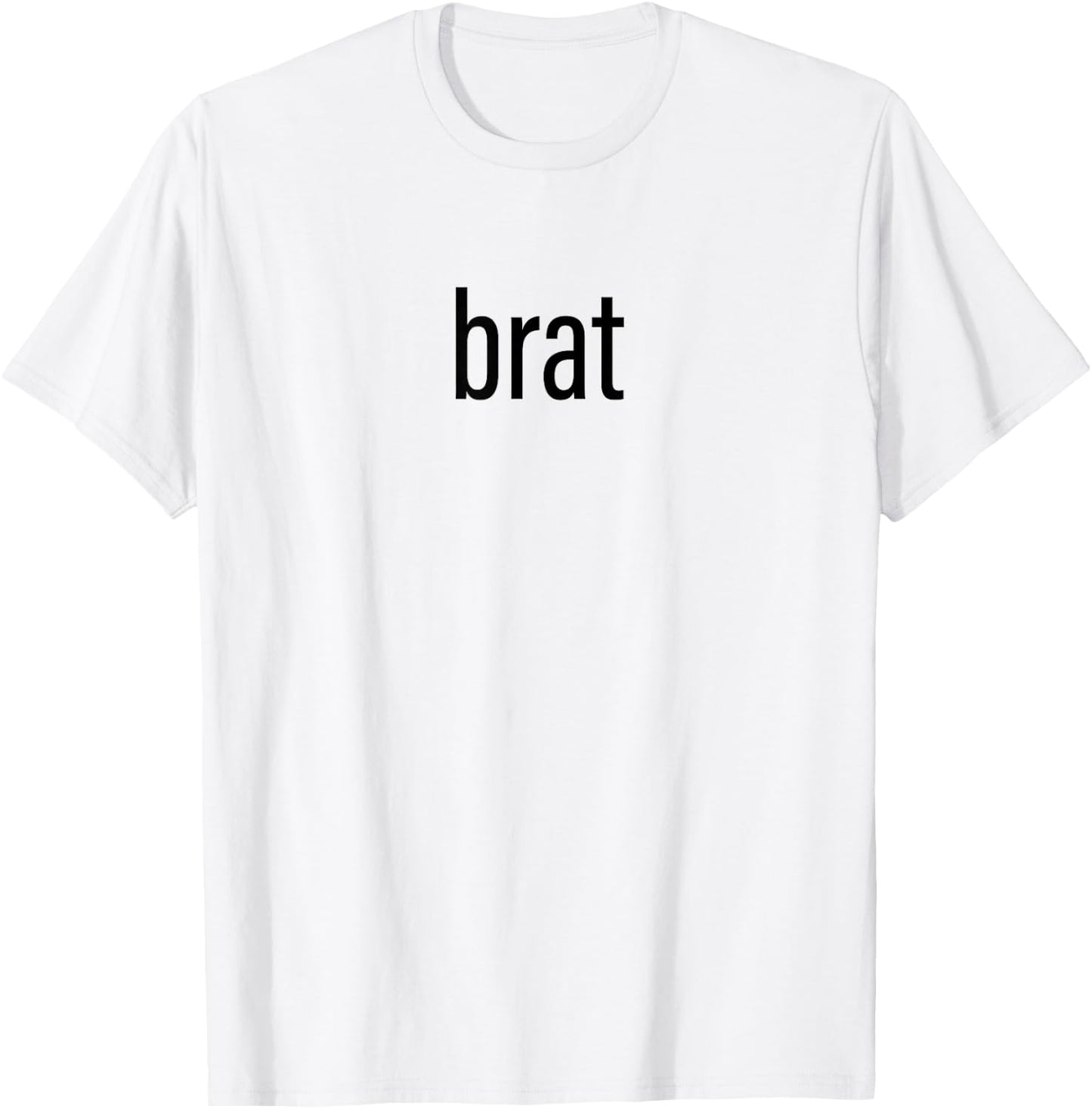 Brat , white, S T-Shirt - T-Shirt | White
