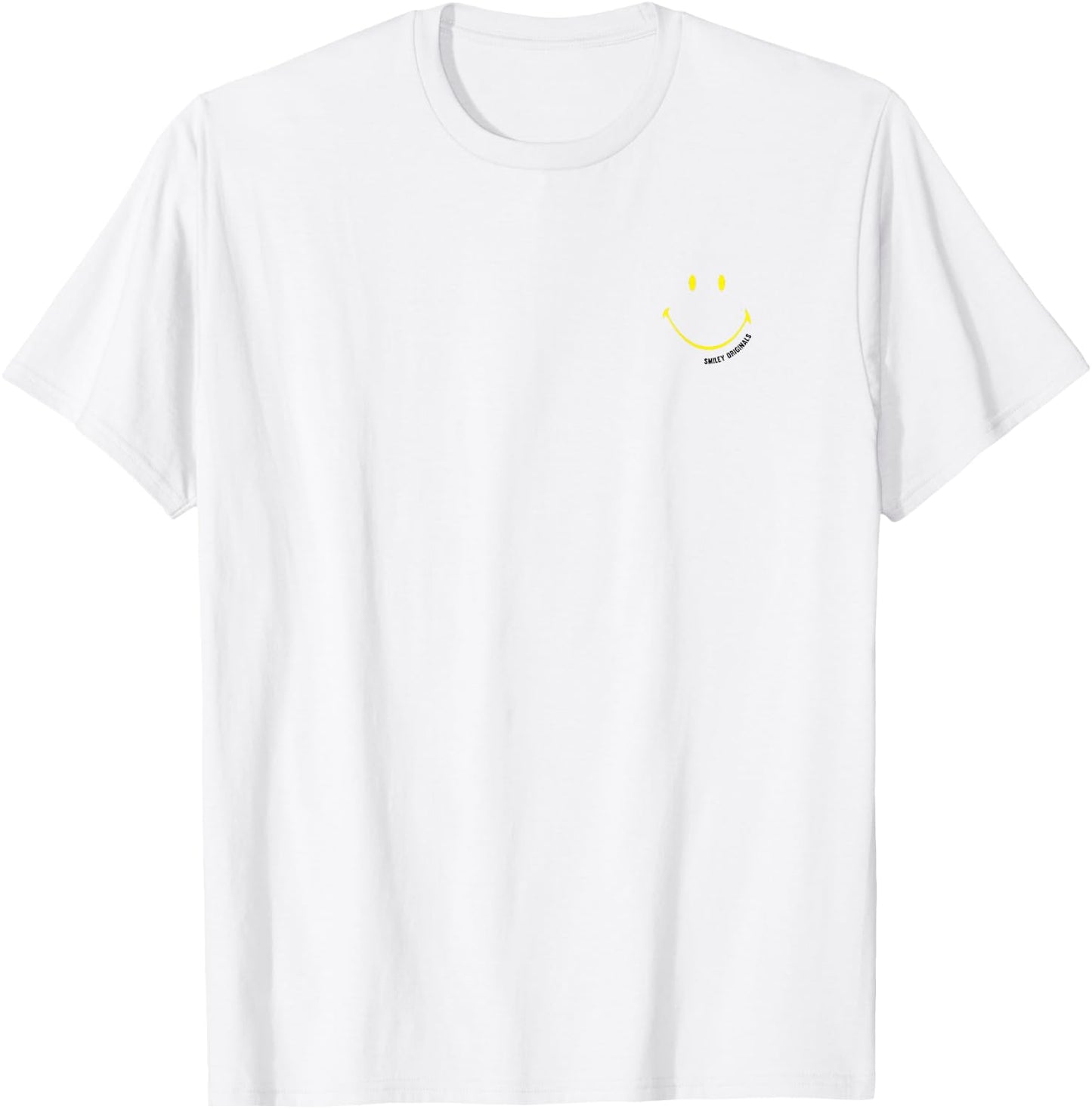 Smiley Originals Big Happy Smile T-Shirt - T-Shirt | White