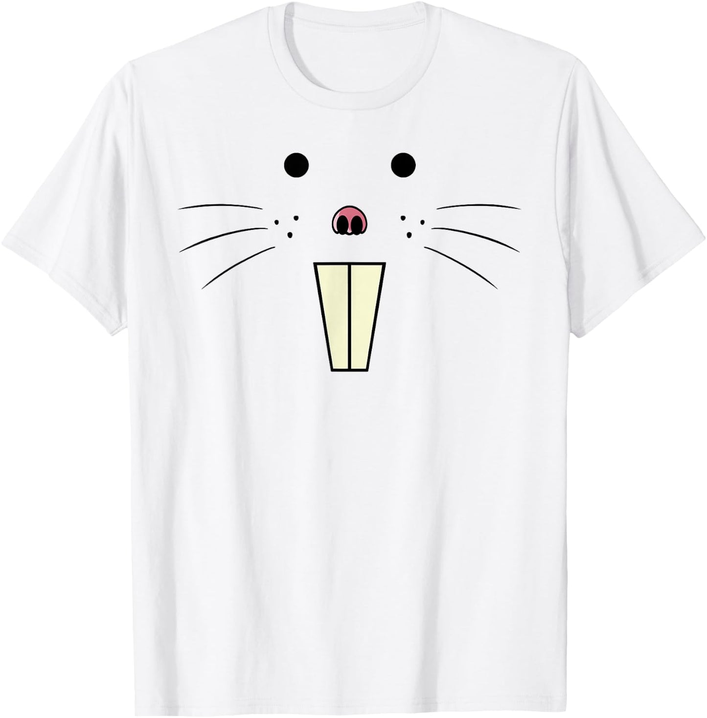 Halloween costume with nude gauze face , pink, s T-Shirt - T-Shirt | White