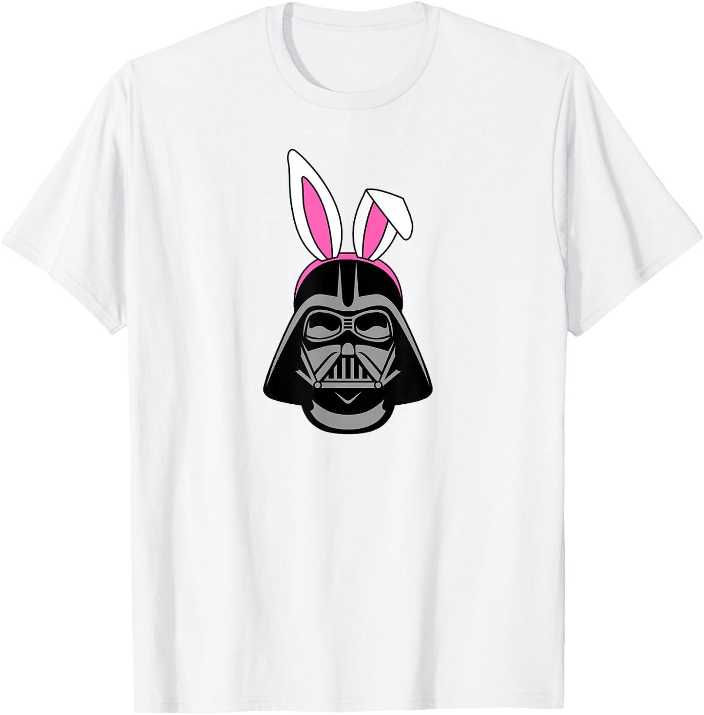 Amazon Essentials Star Wars Darth Vader Spring Easter Bunny Ears T-Shirt - T-Shirt | White