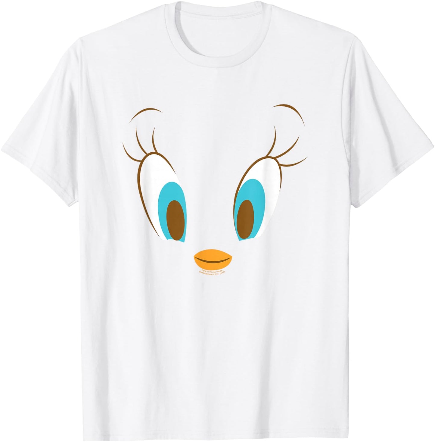 Looney Tunes Tweety Head T-Shirt - T-Shirt | White