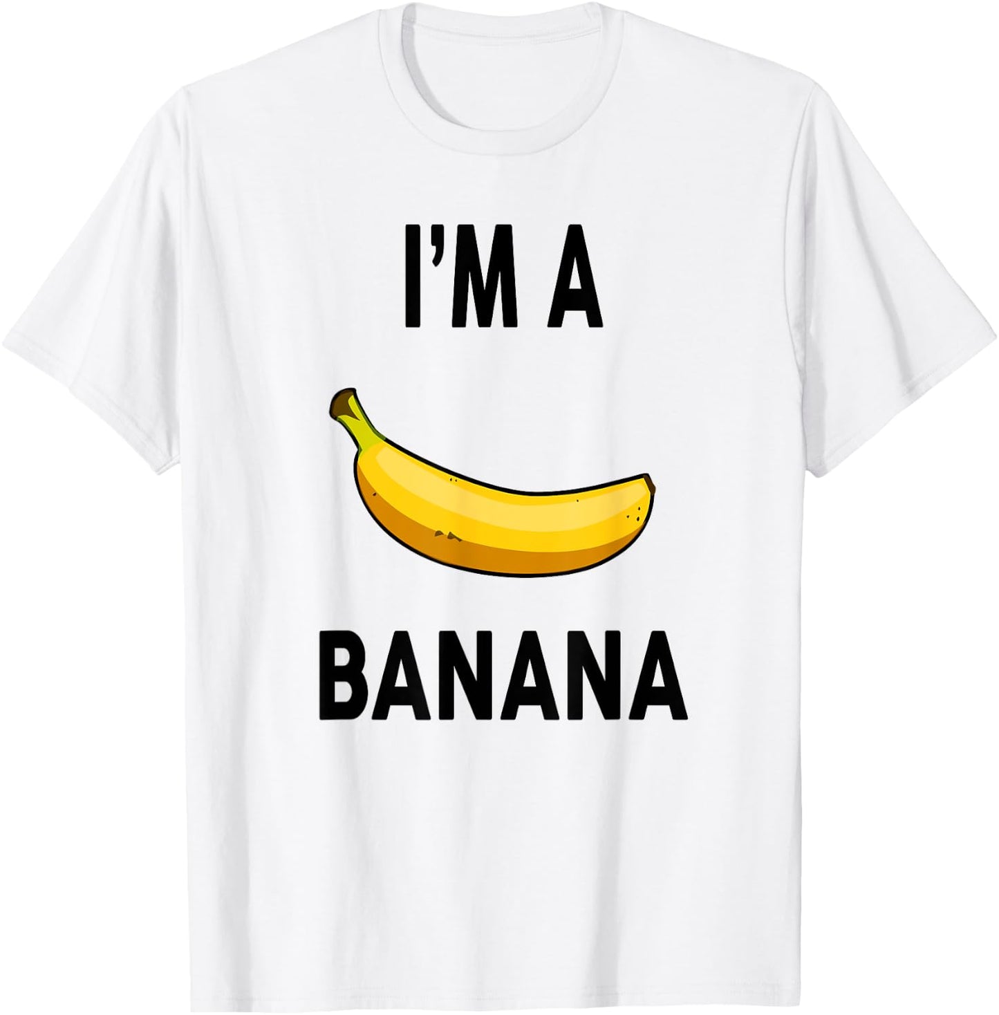 I'm a Banana Shirt Banana Im A Banana Shirt Halloween T-Shirt - T-Shirt | White