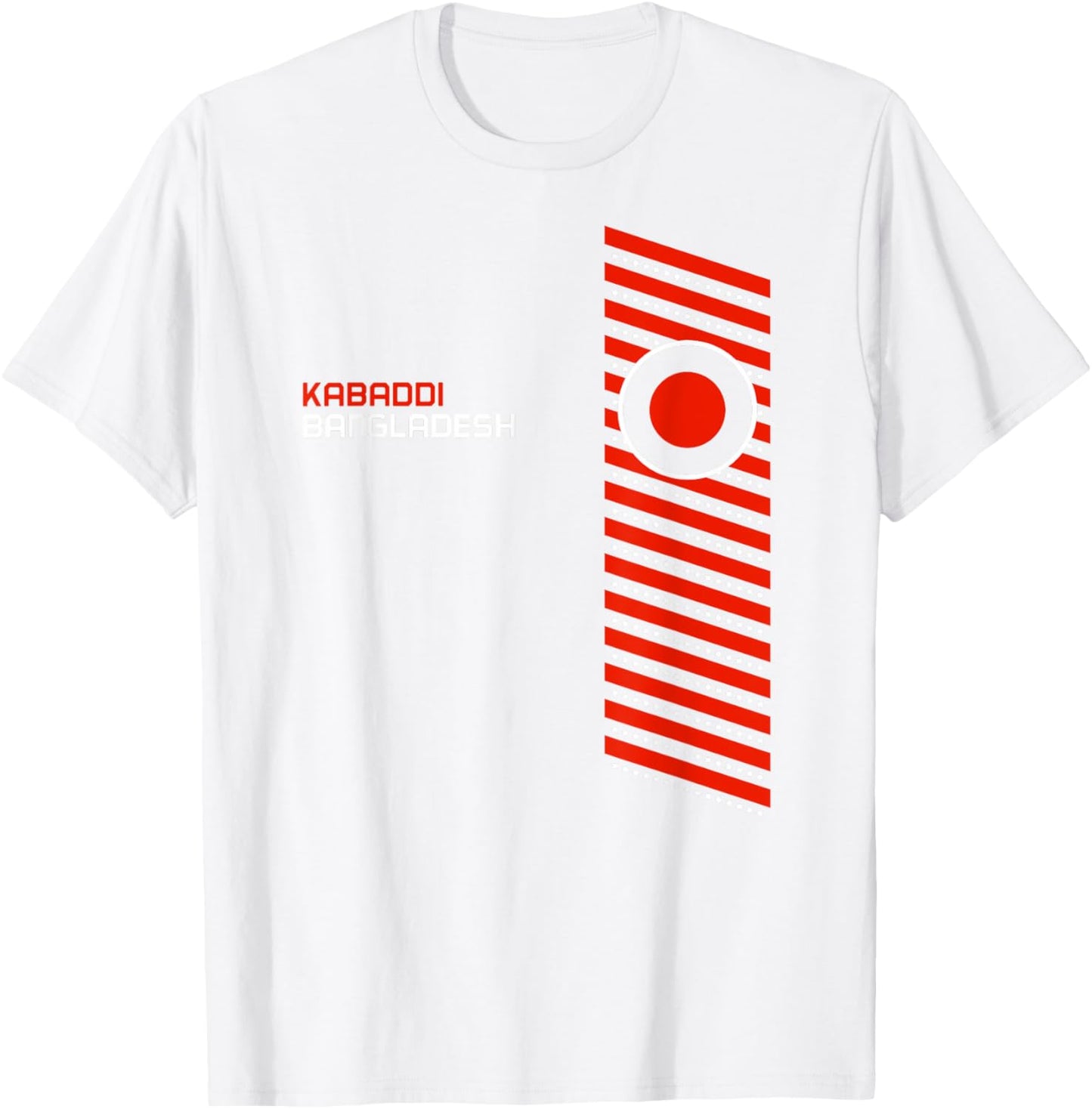 Kabbadi Bangladesh | Bengali Hadudu Sports Fan T-Shirt - T-Shirt | White