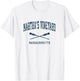 Martha's Vineyard Massachusetts Vintage Nautical Paddles Spo T-Shirt - T-Shirt | White