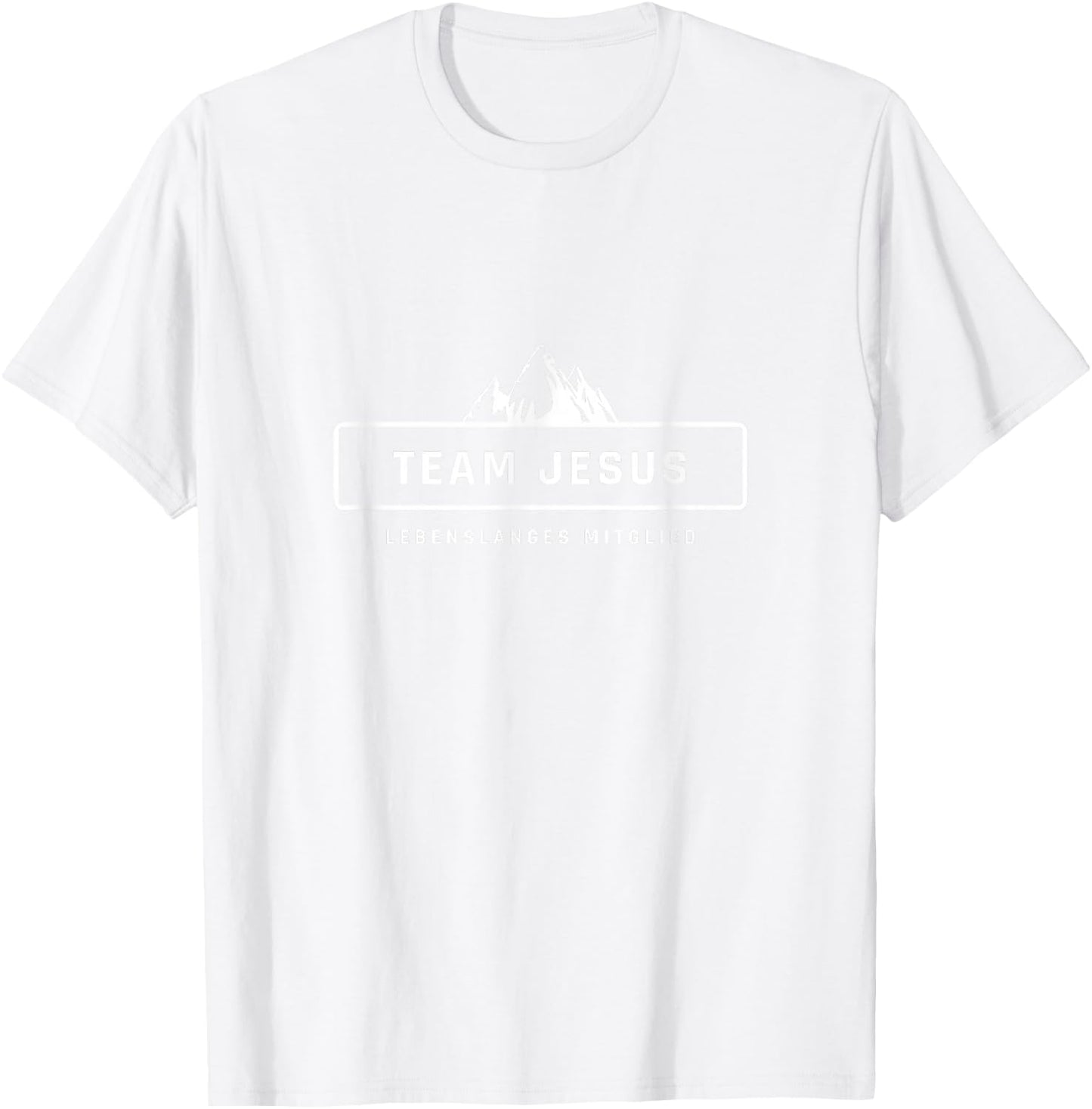 Team Jesus Lebenslanges Mitglied Christlich Damen Herren T-Shirt - T-Shirt | White