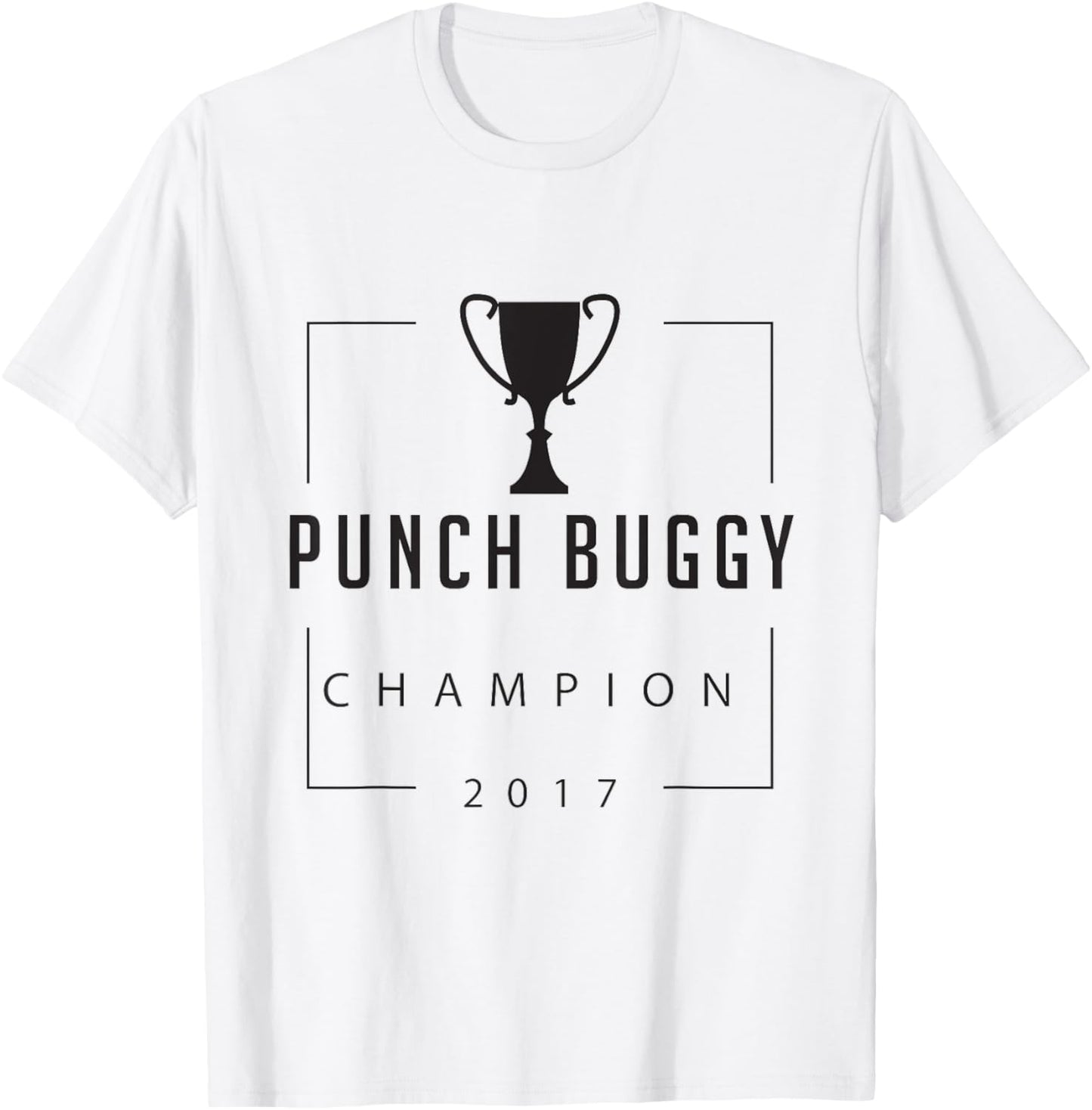 for Road Trips, Punch Buggy Champion T-Shirt - T-Shirt | White