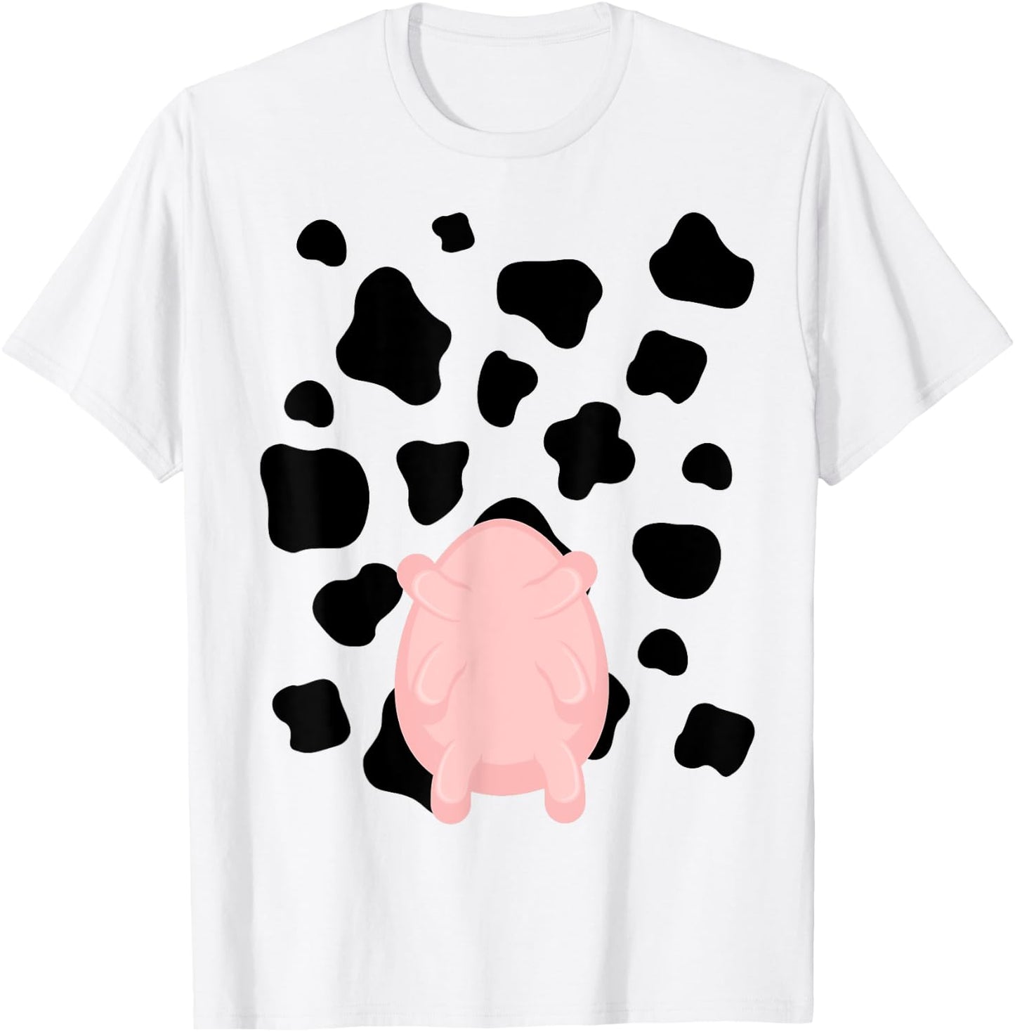 Cow Utter Funny Last Minute Halloween Costume Idea T-Shirt - T-Shirt | White