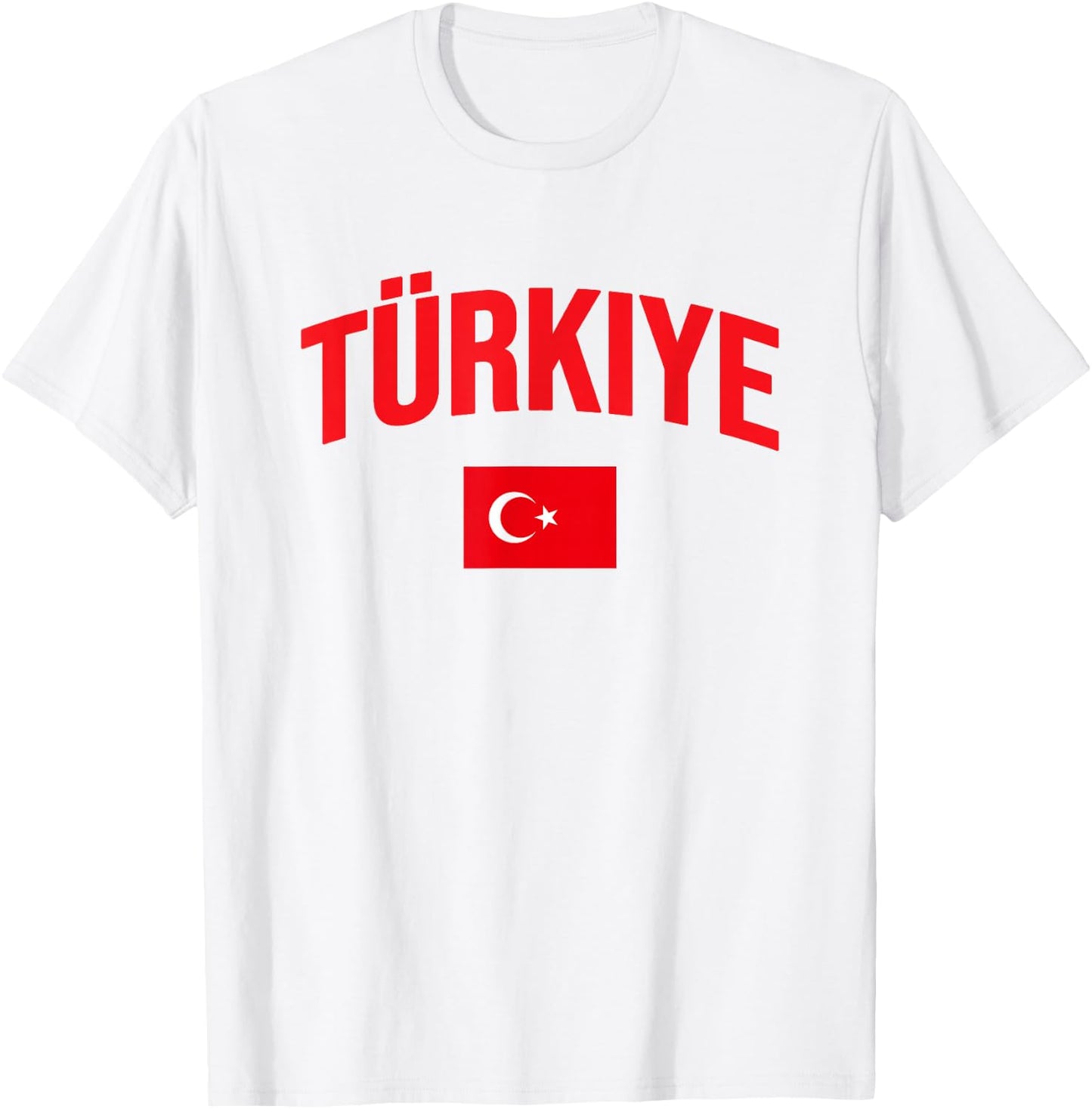 Türkiye - Flag of Turkey - Classic T-Shirt - T-Shirt | White