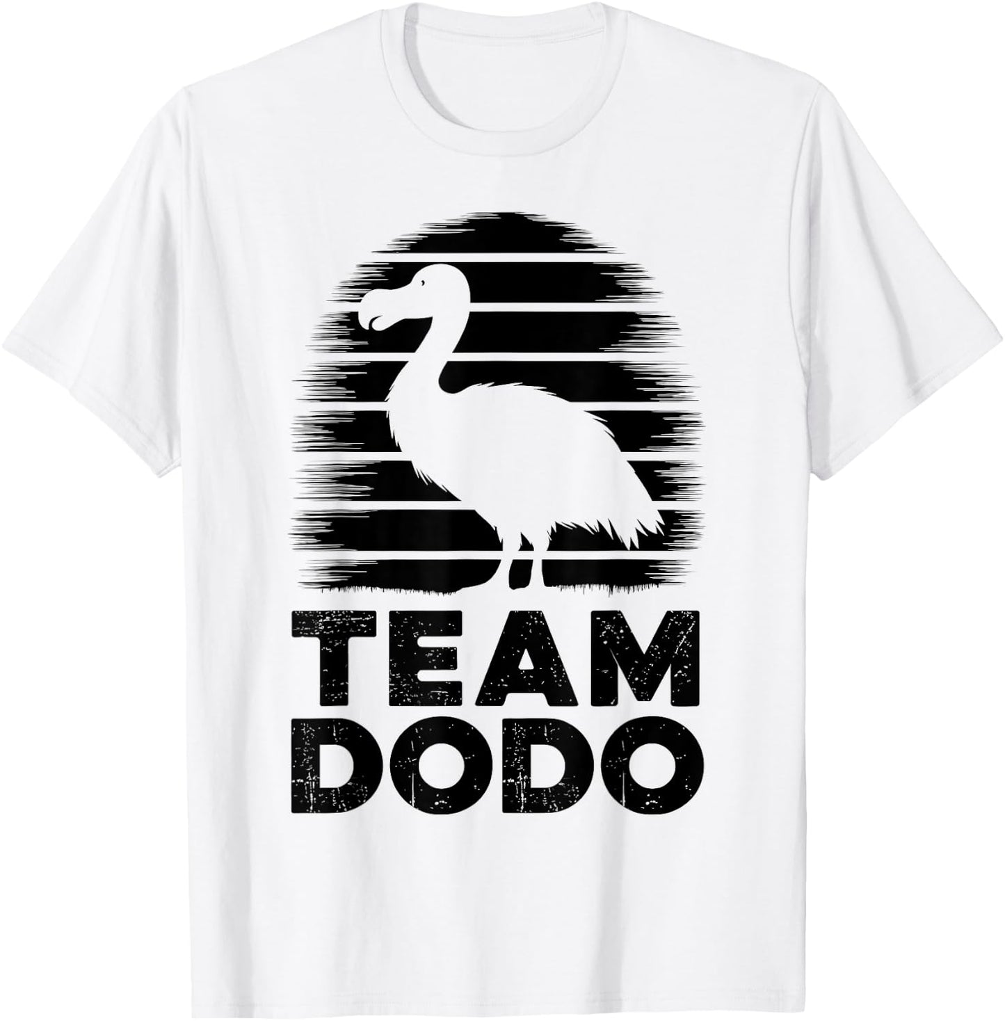 Team Dodo Funny Dodo Bird T-Shirt - T-Shirt | White