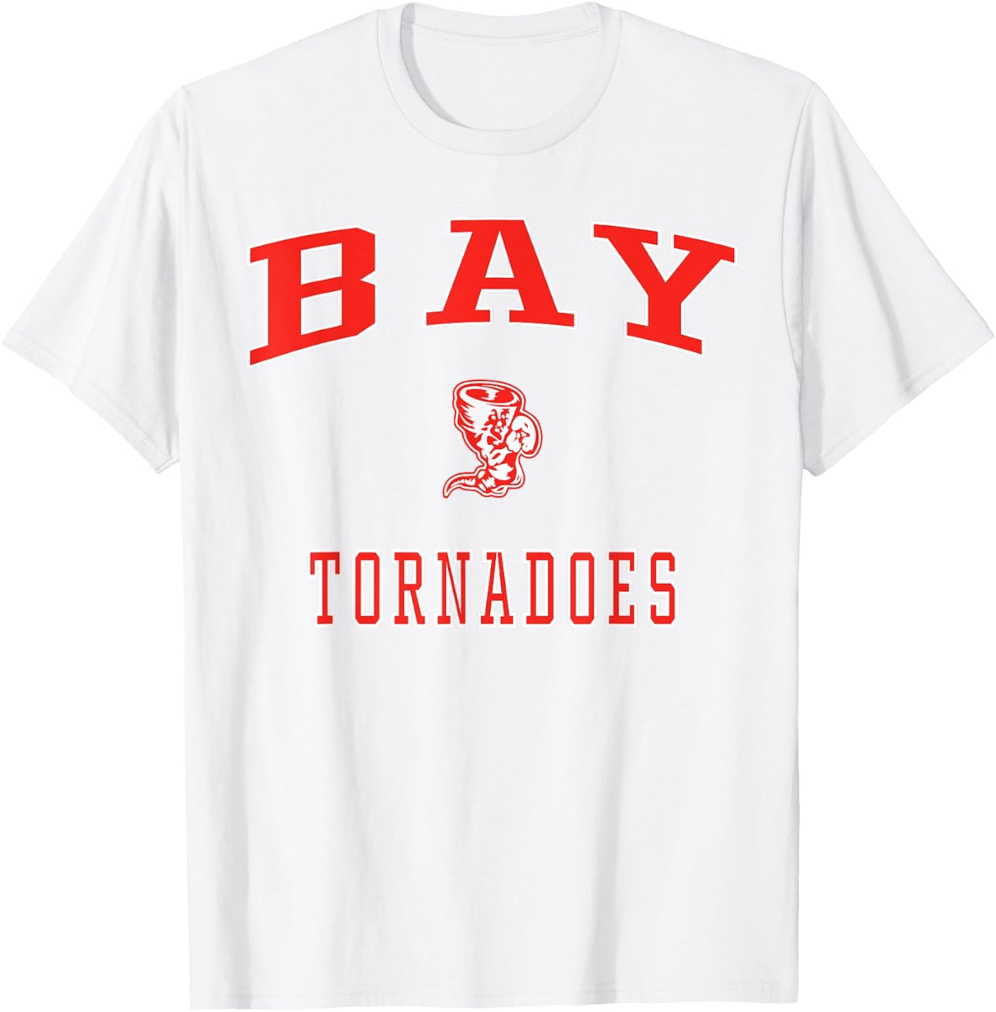 Bay High School Tornadoes T-Shirt - T-Shirt | White