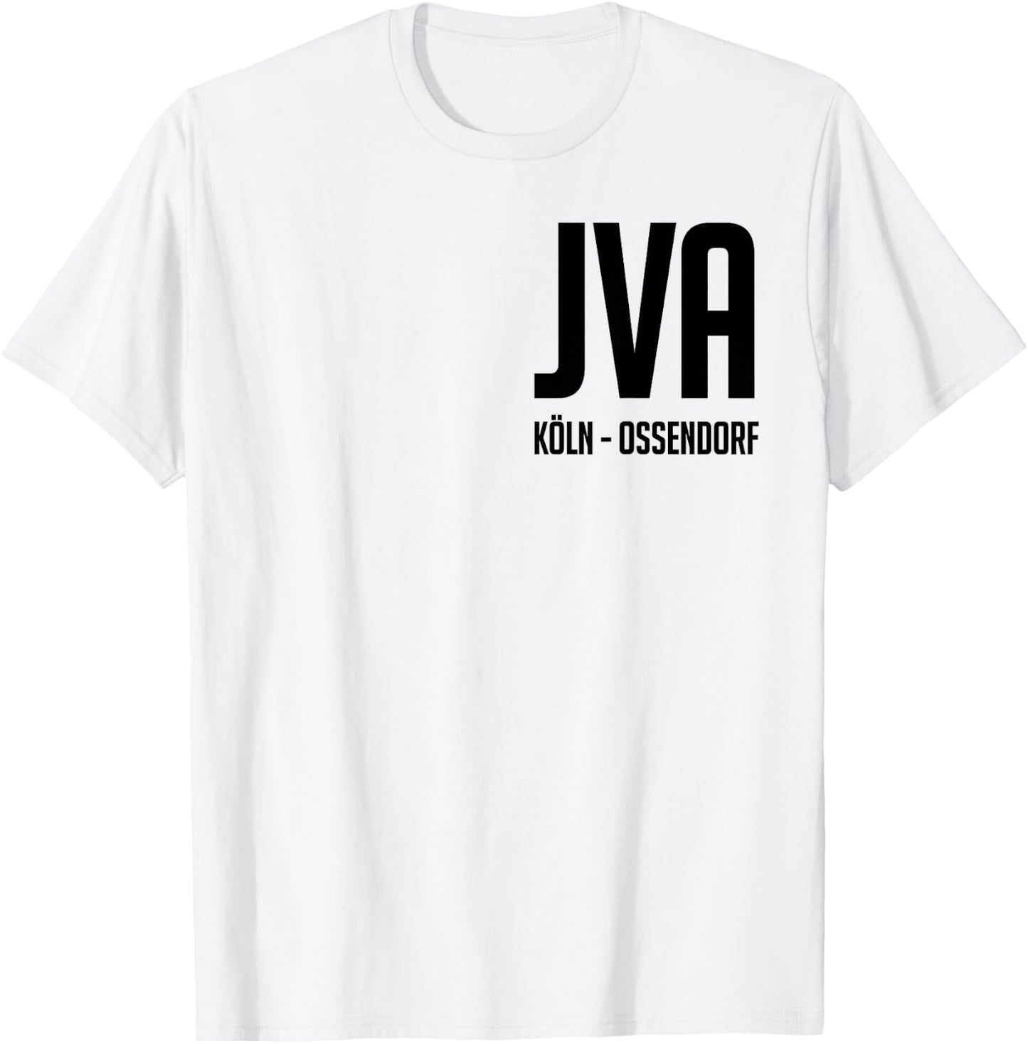 JVA Costume Carnival – Prisoner Convict Prisoner , orange T-Shirt - T-Shirt | White
