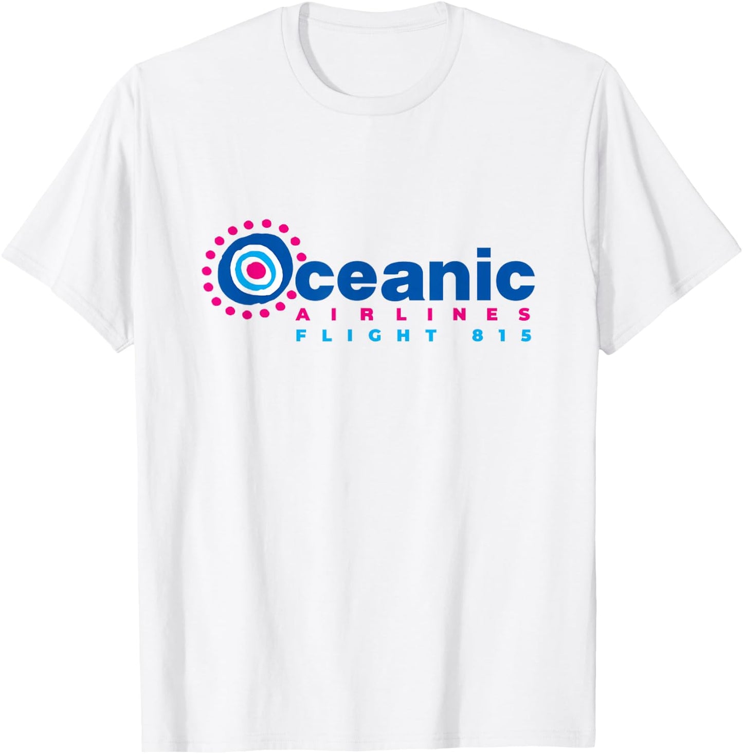 Oceanic Airlines , grey, S T-Shirt - T-Shirt | White