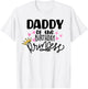 Daddy Of The Birthday Princess Party Toddler Girl Family T-Shirt - T-Shirt | White