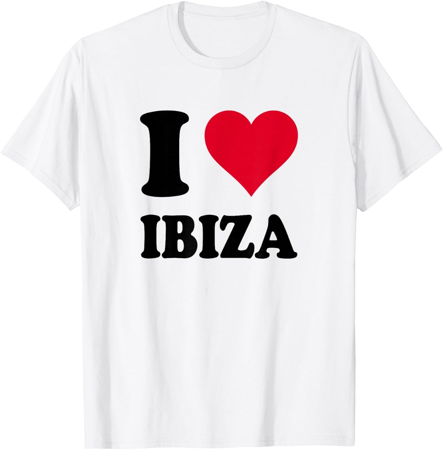 I Love Ibiza , white, S T-Shirt - T-Shirt | White