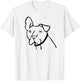 Mooch The Dog Pit Bull Logo Shirt T-Shirt - T-Shirt | White