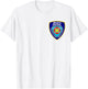 Funny BEACH PATROL Shield On Duty Mermaid Security My Pocket T-Shirt - T-Shirt | White