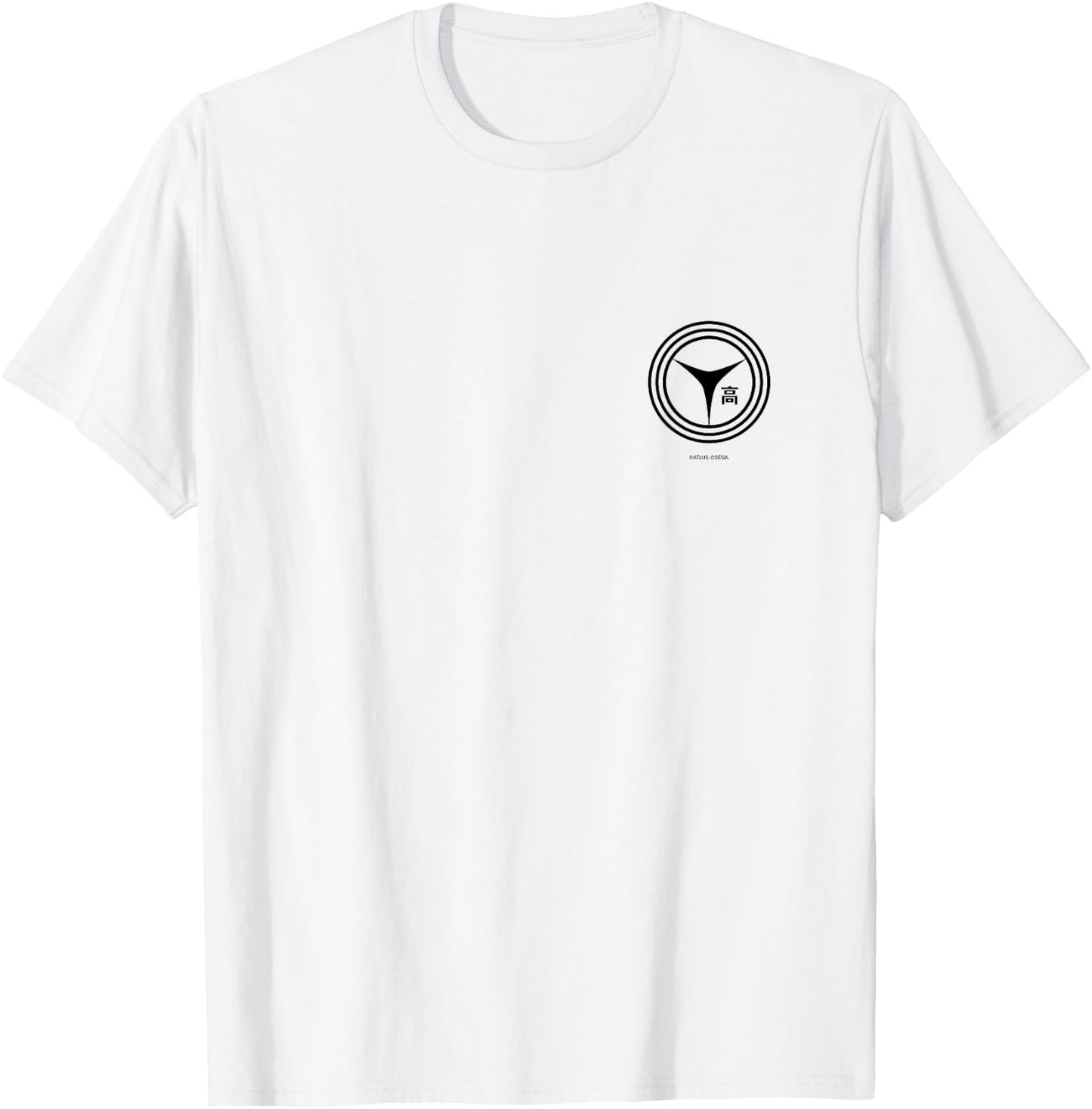 Persona 4 Golden Yasogami High School Emblem (Lt) ATLUS T-Shirt - T-Shirt | White