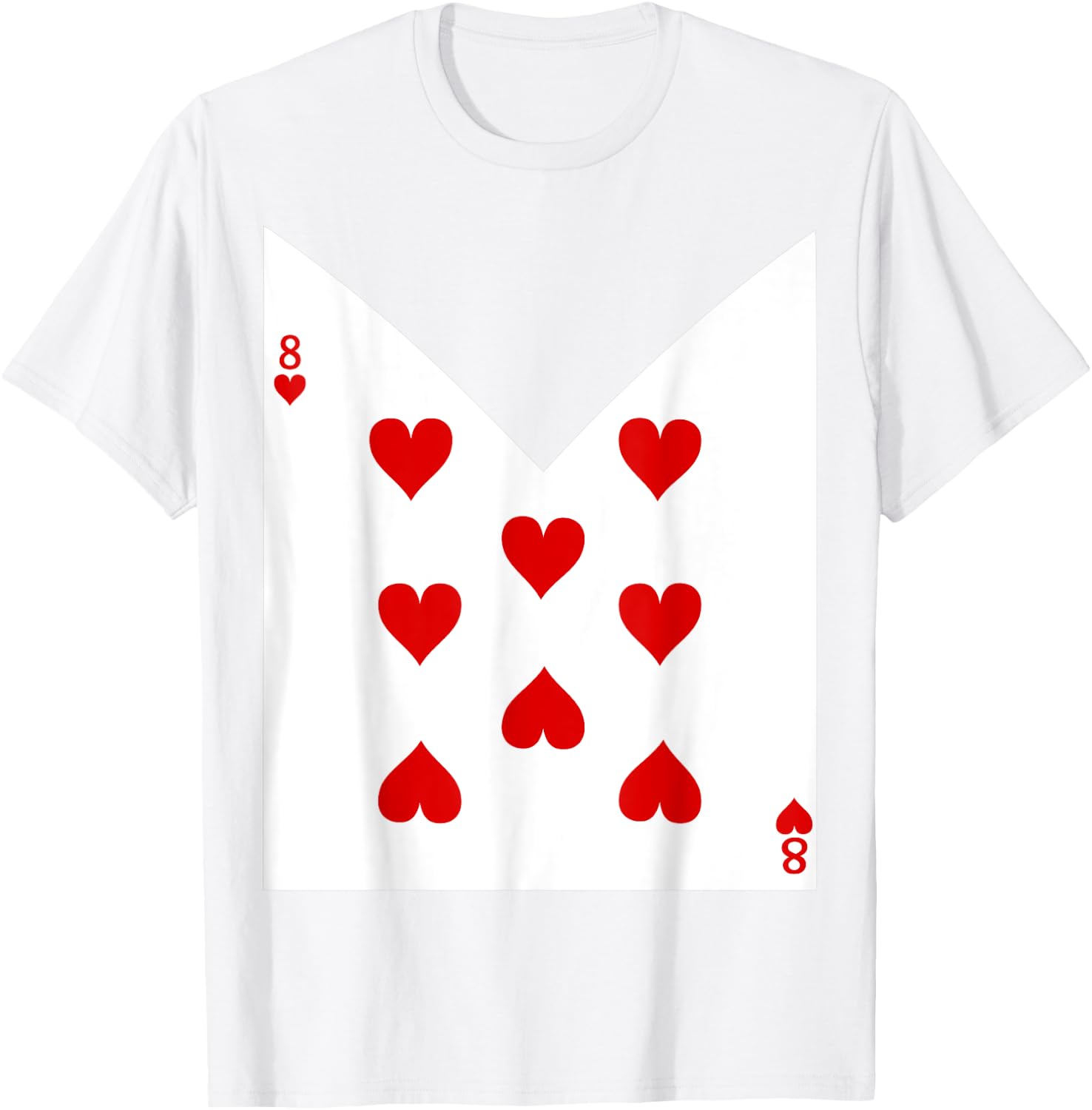 Original Halloween Playing Card Costume Alice In Wonderland T-Shirt - T-Shirt | White