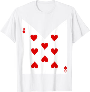 Original Halloween Playing Card Costume Alice In Wonderland T-Shirt - T-Shirt | White